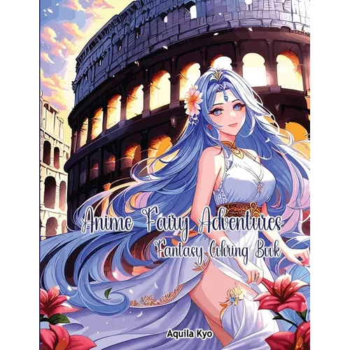 Anime Fairy Adventures Coloring Book