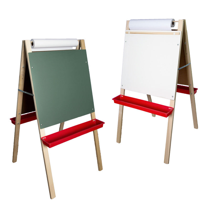 ADJUSTABLE PAPER ROLL EASEL