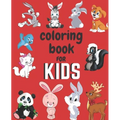 Coloring book for Kids ages 4 to 8 years - 100 pages of coloring fun - Paperback