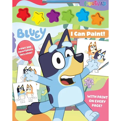 Bluey Colortivity: I Can Paint!