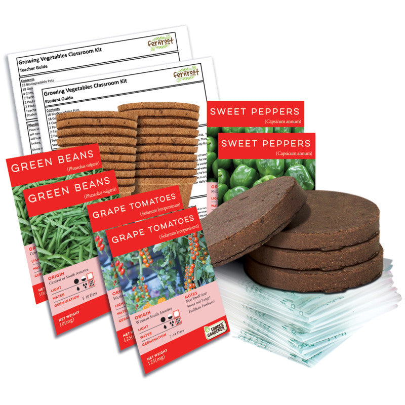 GROWING VEGETABLES CLASSROOM KIT