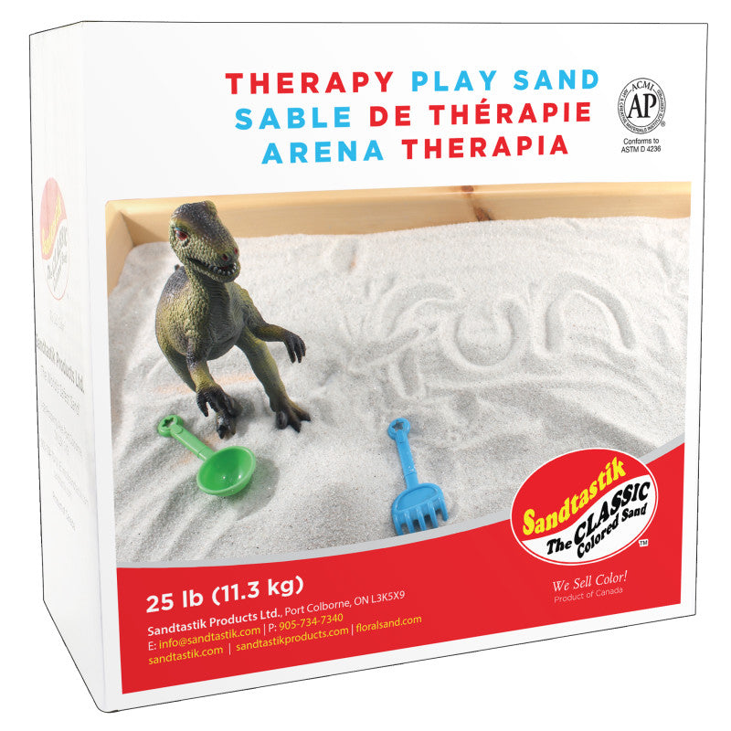 SANDTASTIK THERAPY PLAY SAND 25LB