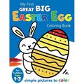 My First Great Big Easy Easter Egg Coloring Book For Toddlers Ages 1-3