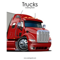 Trucks Coloring Book 1