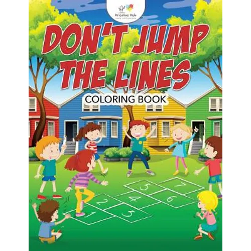 Don't Jump the Lines Coloring Book