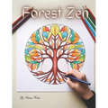 Forest Zen: An Enchanted Tree Mandalas Coloring Odyssey