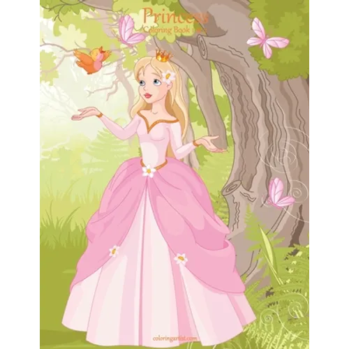 Princess Coloring Book 1 & 2
