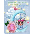 Sherri Baldy My Besties Winter Moon Adult Coloring Book and all ages