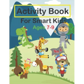 Activity Book For Smart Kids Ages 7-9: Fun Activities Workbook Game For Valentine's day, Christmas, Birthday & Everyday Learning, Coloring, Dot to Dot