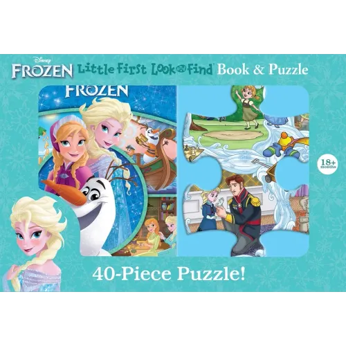 Disney Frozen: Little First Look and Find Book & Puzzle