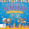 By the Light of the Menorah Hanukkah Coloring Book Jewish