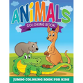 Animal Coloring Pages (Jumbo Coloring Book for Kids)