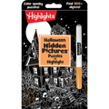 Halloween Hidden Pictures Puzzles to Highlight: Halloween Kids Book with Over 300 Hidden Objects to Seek and Find in Spooky White-On-Black Puzzles wit