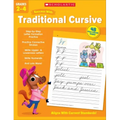 Scholastic Success with Traditional Cursive Grades 2-4 Workbook