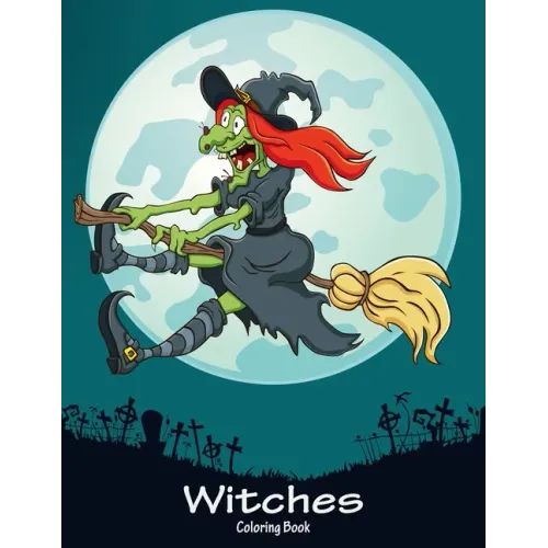 Witches Coloring Book 1