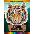 Tiger Coloring Book (New & Expanded): Stress Relief and Relaxing Coloring Books