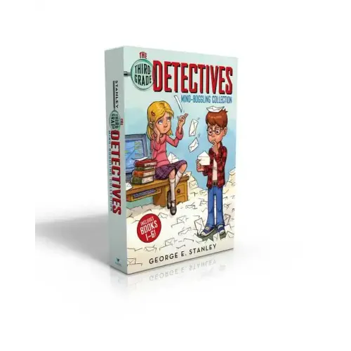 The Third-Grade Detectives Mind-Boggling Collection (Boxed Set): The Clue of the Left-Handed Envelope; The Puzzle of the Pretty Pink Handkerchief; The