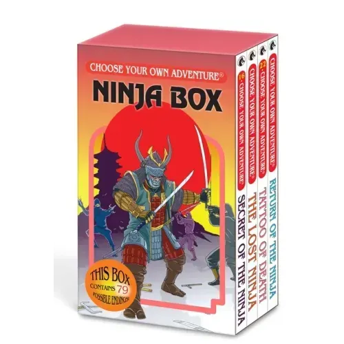 Choose Your Own Adventure 4-Book Boxed Set Ninja Box (Secret of the Ninja, Tattoo of Death, the Lost Ninja, Return of the Ninja)