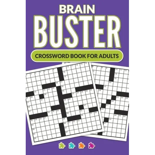 Brain Buster - Crossword Book for Adults