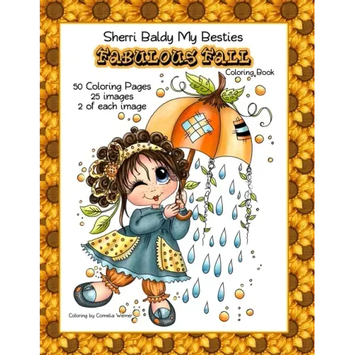 Sherri Baldy My Besties Fabulous Fall Coloring Book