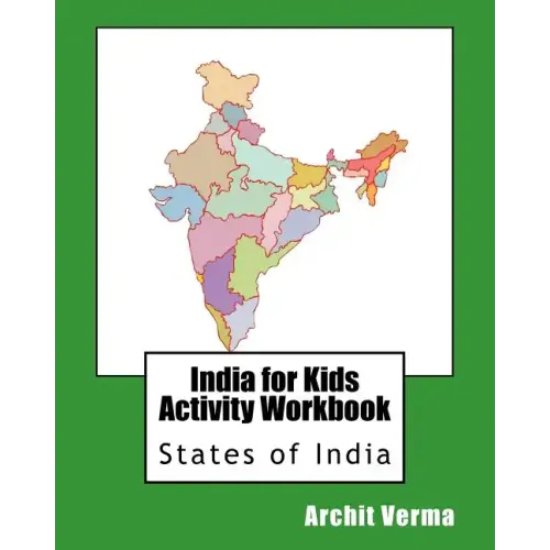 India for Kids Activity Workbook: States of India