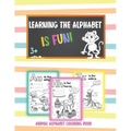 Learning the alphabet is fun!: Animal Alphabet Coloring Book for preschool (Ages 3-7)