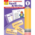 Skill Sharpeners: Spell & Write, Grade 1 Workbook
