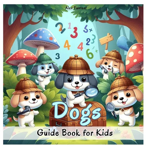 Dogs - Guide Book for Kids: Fun Facts, Anatomy, Types, Health, Care Tips, and Training Tricks for Young Dog Lovers