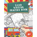 Hand Writing Practice Book: Policecar & Firetruck Coloring Book, Tracing Letters and Numbers for Preschool, Gift for Boys