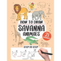 How to draw savanna animals: 21 step-by-step drawings