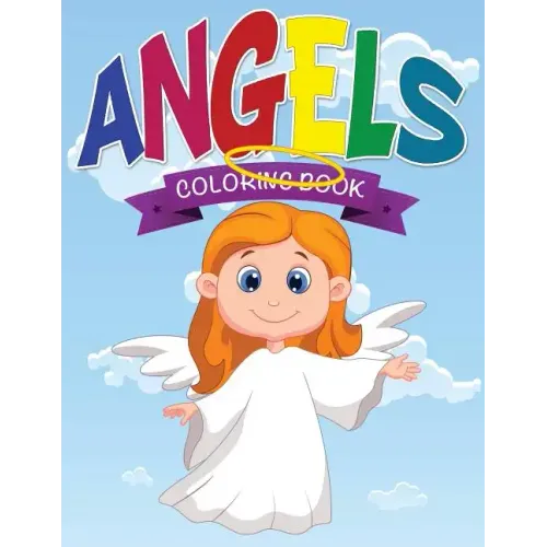 Angels Coloring Book