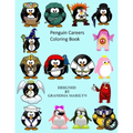 Penguin Careers Coloring Book
