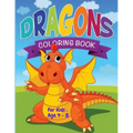 Dragon's Coloring Book For kids: Age 4 - 8: Dazzling Dragon Designs to Color (Kids Coloring Books)