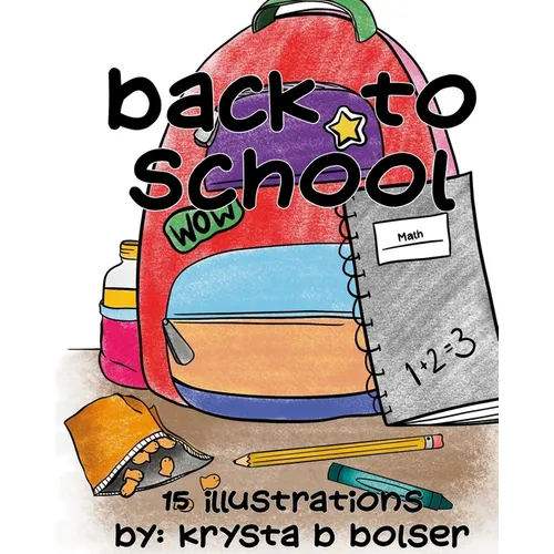 Back to School: Coloring Book for Kids - Paperback