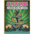 Snake Coloring Book for Adults: A Cute Snake Coloring Pages for Kids and Snake Lovers.