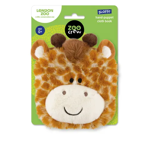 Hand-Puppet Cloth Book Giraffe