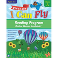 I Can Fly Reading Program with Online Games, Book A: Orton-Gillingham Based Reading Lessons for Young Students Who Struggle with Reading and May Have
