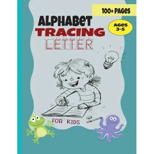 Alphabet Tracing Letter: Animal Alphabet Tracing Letter For Preschool Kids - ABC writing paper with lines - Notebook with Dotted Lined Sheets f