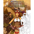 Steampunk Coloring Book: by Uber Goober Games