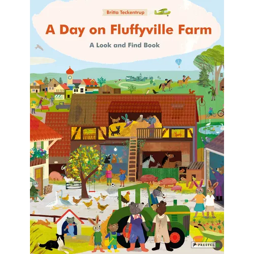 A Day on Fluffyville Farm: A Look and Find Book