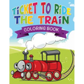 Ticket to Ride the Train Coloring Book