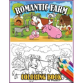 Romantic Farm Coloring Book: 30 Big, Simple and Fun Designs Farm Vehicles Farm Animals And More - Cow, Horse, Chicken, Pig, and Many More!
