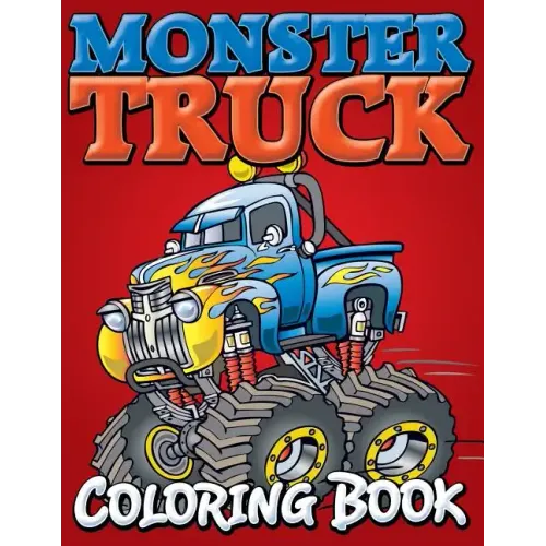 Monster Trucks Coloring Book