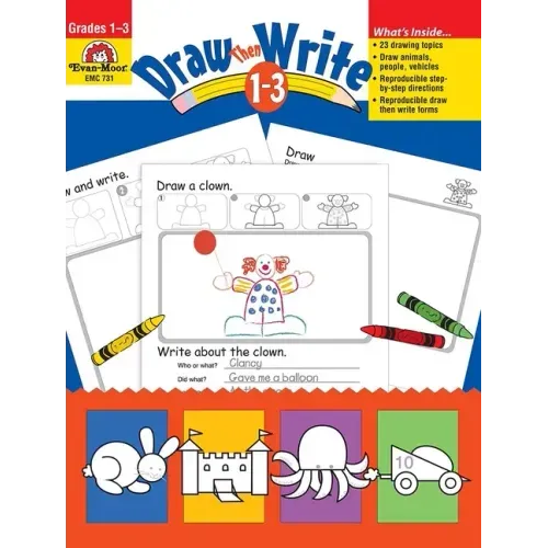 Draw...Then Write, Grade 1 - 3 Teacher Resource