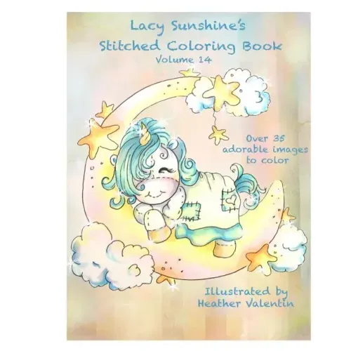 Lacy Sunshine's Stitched Coloring Book Volume 14
