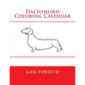 Dachshund Coloring Calendar