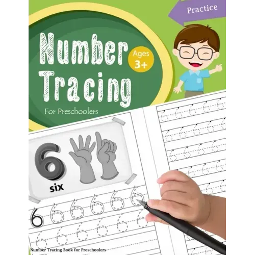 Number Tracing Book for Preschoolers: Number tracing books for kids ages 3-5, Number tracing workbook, Number Writing Practice Book, Number Tracing Bo