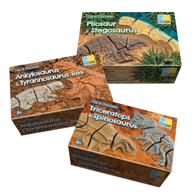 DIG & DISCOVER DINOSAUR PACK