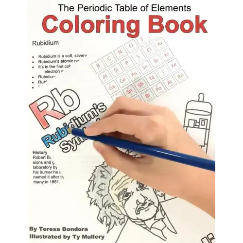 The Periodic Table of Elements Coloring Book