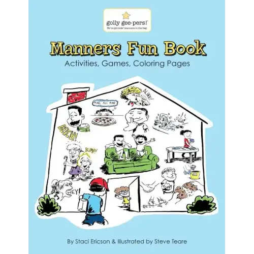 Manners Fun Book: A fun workbook with activities for pre-k through elementary school years